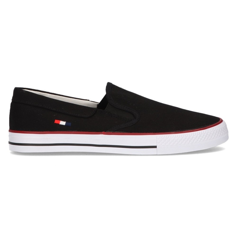Černé Slip-on Sneakers Filippo Mtn210 / 21 BK černá