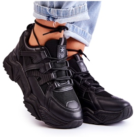 Dámská sportovní obuv Sneakers Black Daren černý