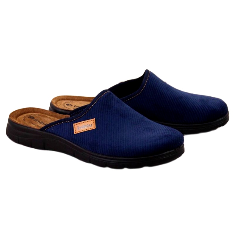 Domácí pantofle Inblu M ARC6A tmavě modrá modrý