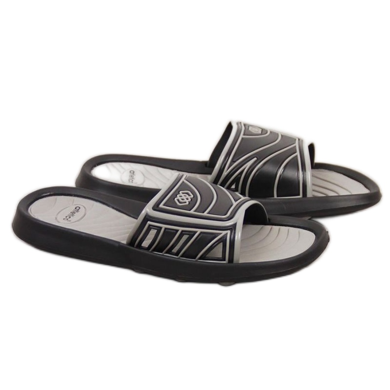 Bazénové pantofle Atletico M ATC207A černé černá šedá