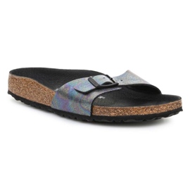 Birkenstock Madrid W 1021353 Iridescent Black fialová modrý vícebarevný