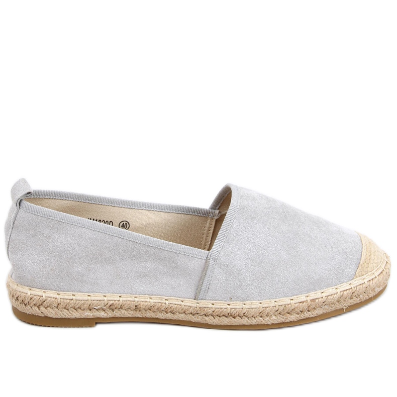 Dámské espadrilky Gris šedá Dámské espadrilky Gris šedá