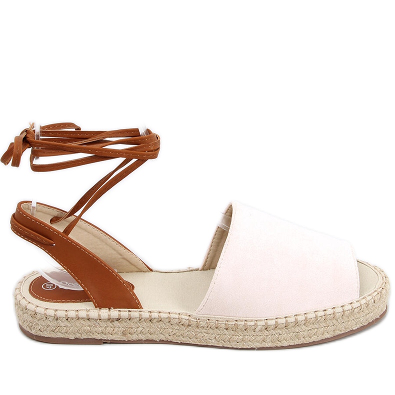 Dámské espadrilky Andrina Pink béžový vícebarevný růžový