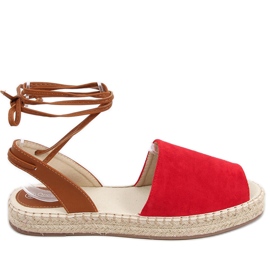 Dámské espadrilky Andrina Red červené