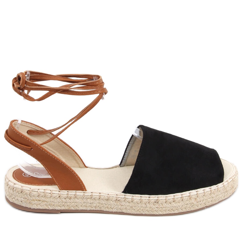 Dámské espadrilky Andrina Black černá Dámské espadrilky Andrina Black černá