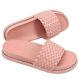 Dámské pantofle Edna Pink růžový Dámské pantofle Edna Pink růžový