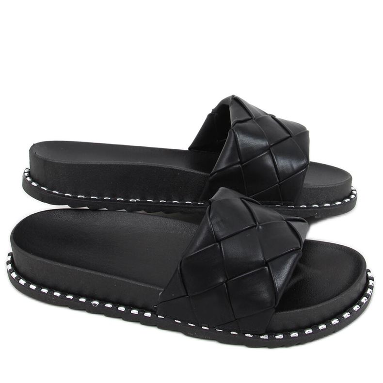 Dámské pantofle Sunny Black černá