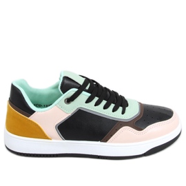 Dámské tenisky Izzie BLACK / RŮŽOVÉ černý růžový vícebarevný