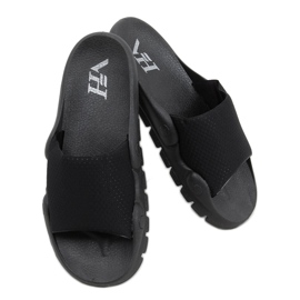 Dámské pantofle Wind Black černý