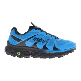 Běžecké boty Inov-8 Trailfly Ultra G 300 Max M 000977-BLBK-S-01 černá modrý Běžecké boty Inov-8 Trailfly Ultra G 300 Max M 000977-BLBK-S-01 černá modrý