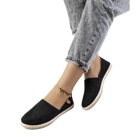Dámské espadrilky Black Jacquet černý
