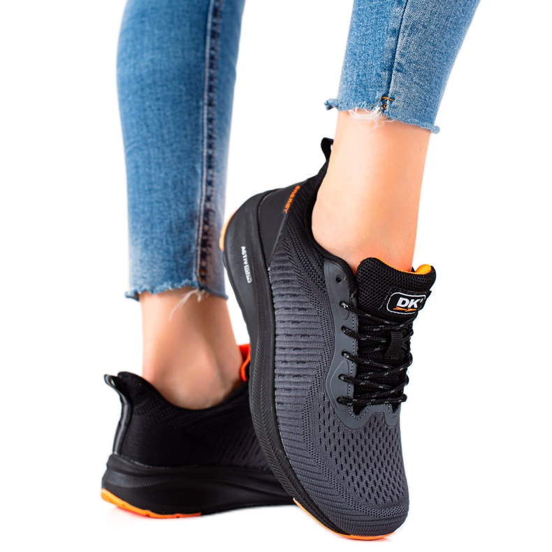 Klasická sportovní obuv DK černá šedá Klasická sportovní obuv DK černá šedá