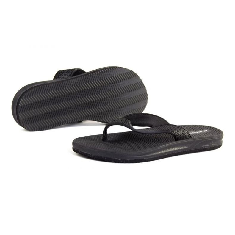 4F W H4L22-KLD007 pantofle sytě černé černá