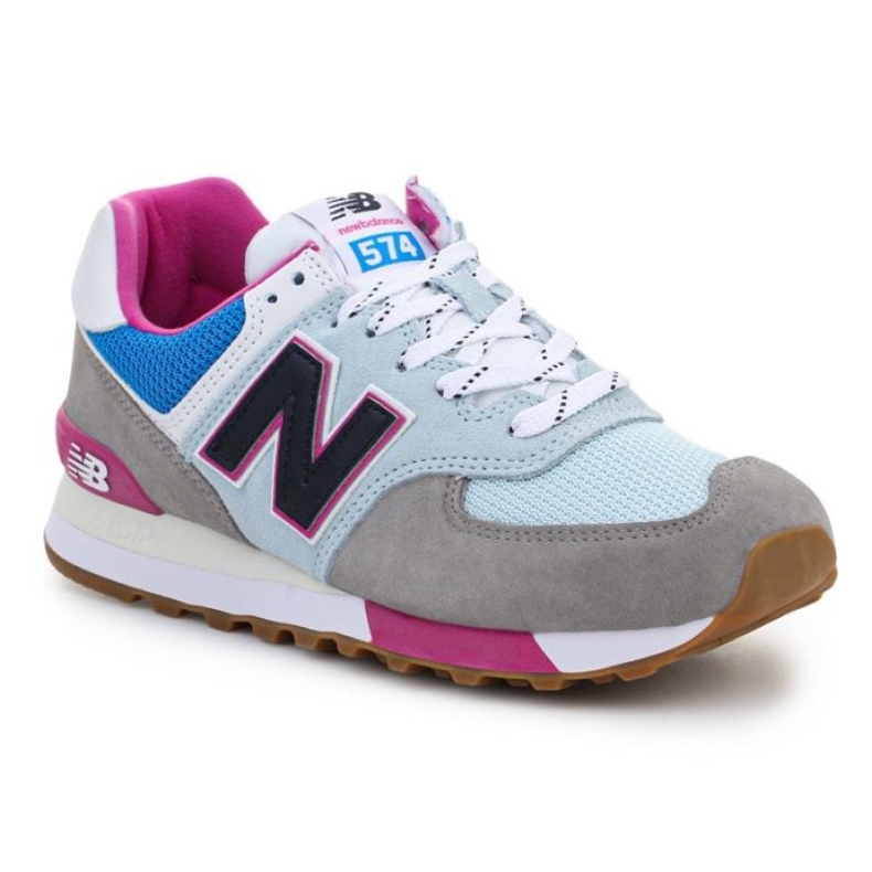 New Balance Nová váha WL574PO2 modrý vícebarevný New Balance Nová váha WL574PO2 modrý vícebarevný
