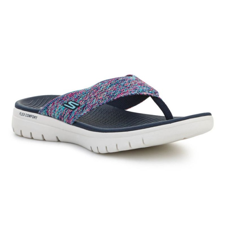 Skechers On-The-Go Flex Accent W 140284-NVMT námořnická modrá Skechers On-The-Go Flex Accent W 140284-NVMT námořnická modrá