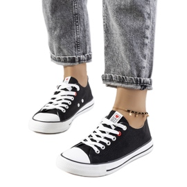 Černé klasické dámské tenisky Kolind černý