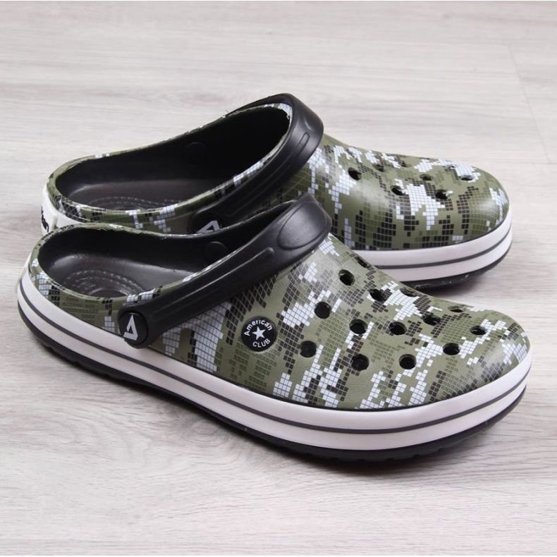 Camo pantofle American Club M AM579B