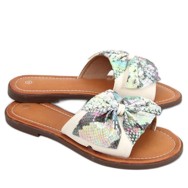 Dámské pantofle Vors Beige vícebarevný Dámské pantofle Vors Beige vícebarevný