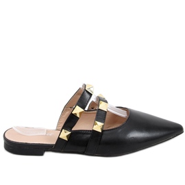 Černé dámské sandály Canna černý