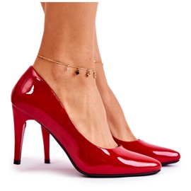 Sergio Leone Klasické červené kouzelně lakované cvočky