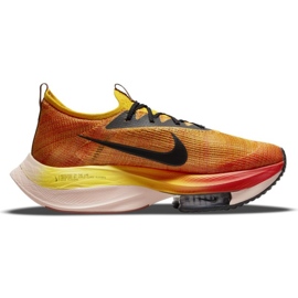 Běžecká bota Nike Air Zoom Alphafly Next% Flyknit M DO2407-728 černý pomerančový žluť