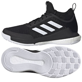Volejbalové boty Adidas CrazyFlight Mid W FX1791 černý černý