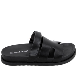 Dámské pantofle Tawny Black černá Dámské pantofle Tawny Black černá