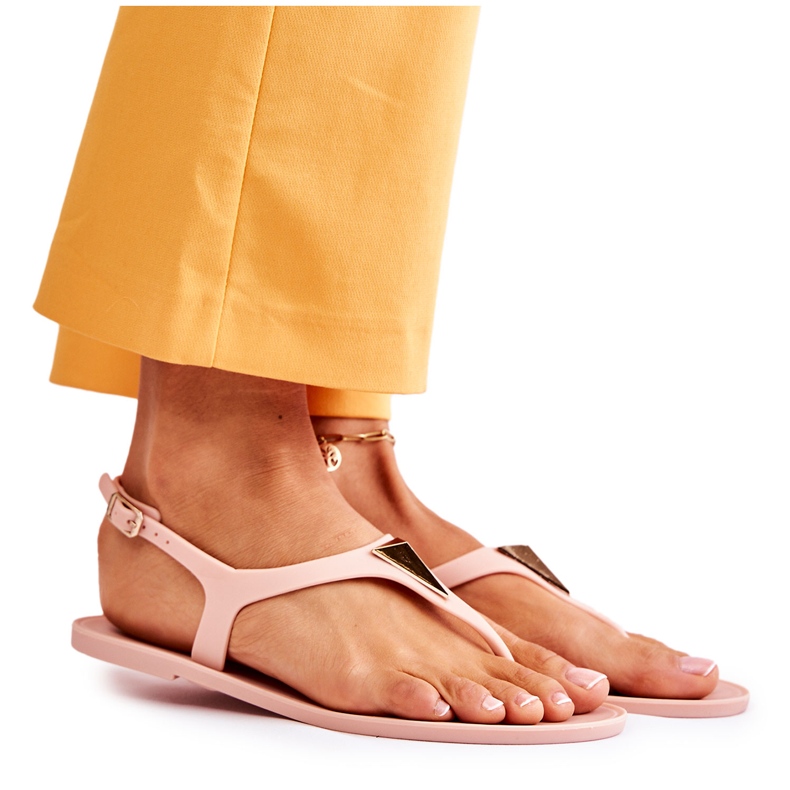 PH1 Dámské sandály Nude Storm béžový růžový