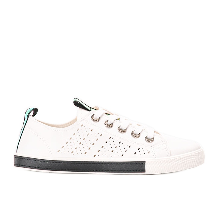 Dámské černo-bílé tenisky Impi bílý