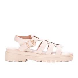 Béžové dámské sandály Bradama béžový