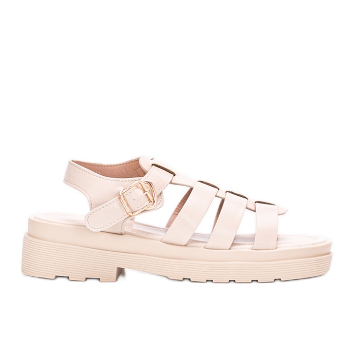 Béžové dámské sandály Bradama béžový