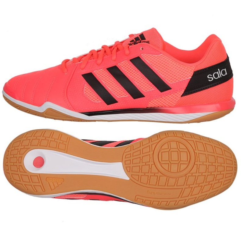 Kopačky Adidas Top Sala M GW1699 červené pomeranče a červené