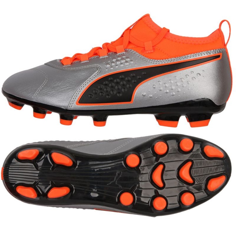 Kopačky Puma One 3 Lth Hg M 104746 01 stříbrný stříbrný Kopačky Puma One 3 Lth Hg M 104746 01 stříbrný stříbrný