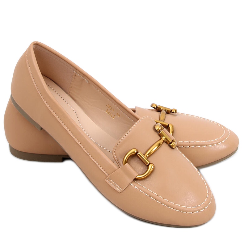 Dámské mokasíny Alley Khaki béžový