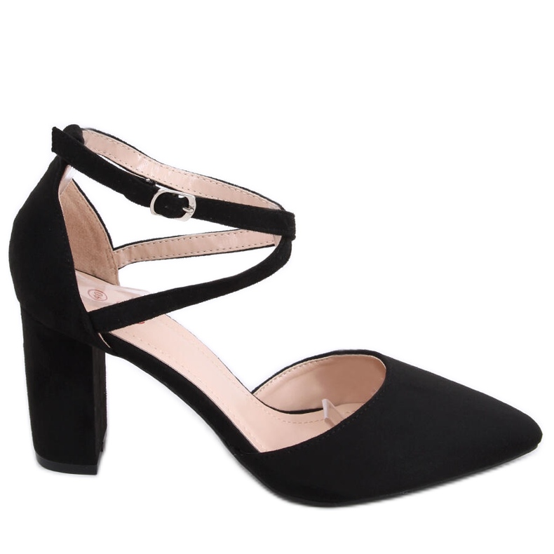 Lodičky na postu Lizzie Black černá