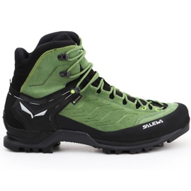 Trekové boty Salewa Ms Mtn Trainer Mid Gtx M 63458-5949 černý zelený