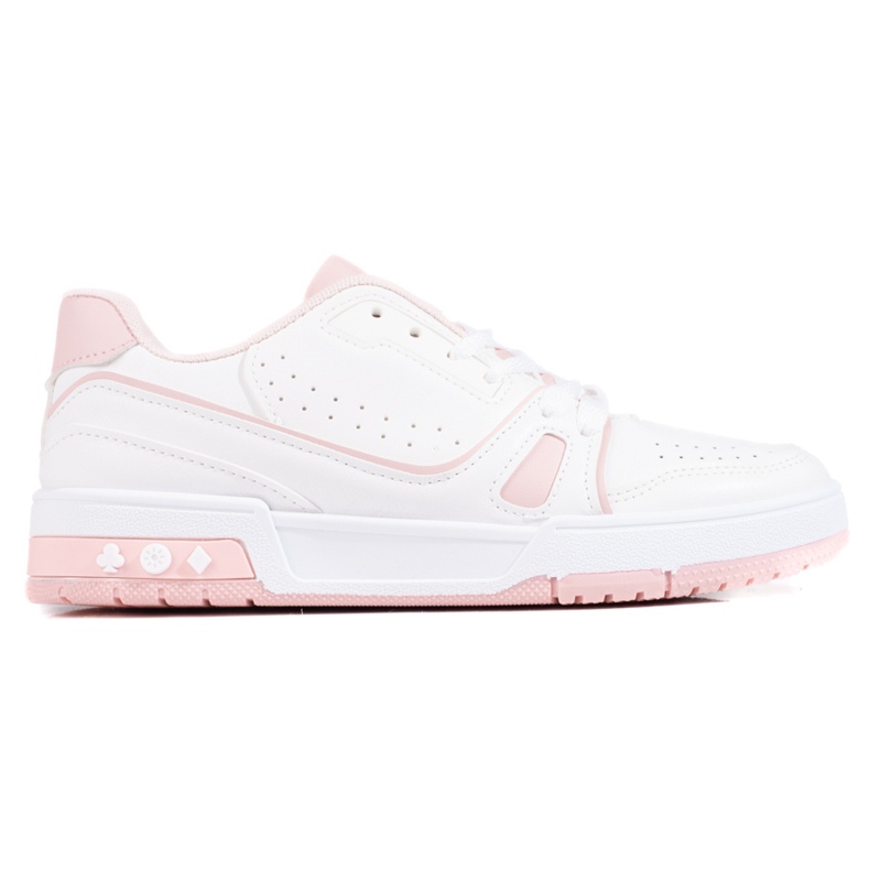 SHELOVET Módní sportovní obuv bílý