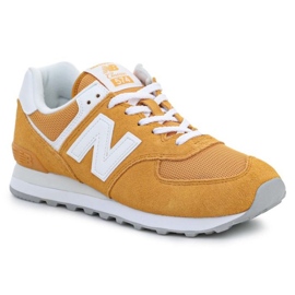 New Balance M ML574PJ2 bílý pomerančový