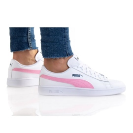Puma Smash V2 L Jr 365170 35 bílý Puma Smash V2 L Jr 365170 35 bílý