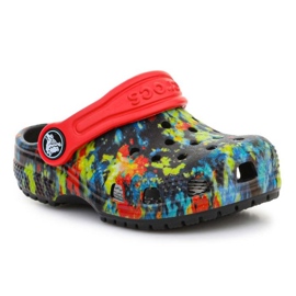 Crocs Classic Tie Dye Graphic Kids Clog T 206994-4SW žabky vícebarevný
