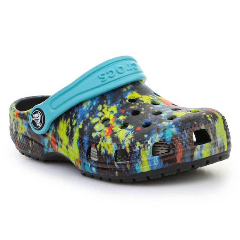 Crocs Classic Tie Dye Graphic Kids Clog Jr 206995-4SW vícebarevný