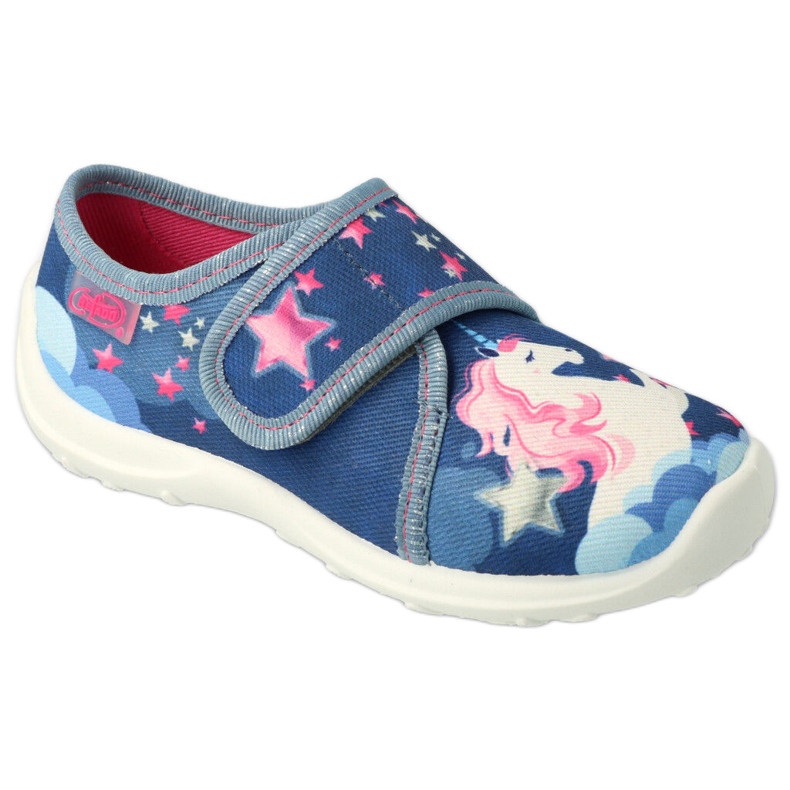 Dětské boty Befado 560X177 bílý modrý růžový