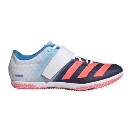 Boty Adidas Adizero High Jump GY0922 bílý černý červený modrý