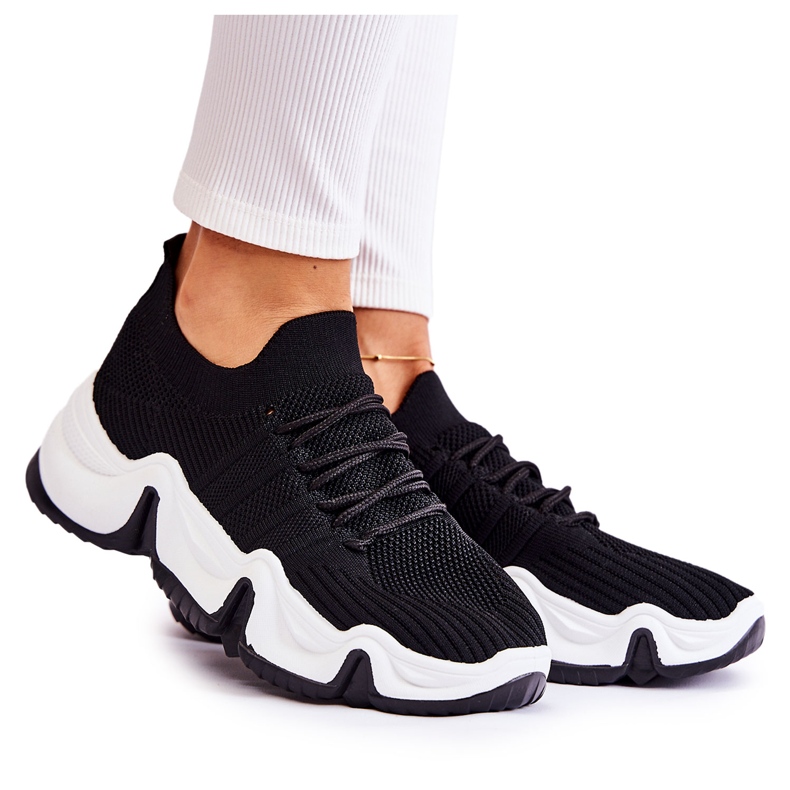 PG1 Dámské černé nazouvací tenisky Dayen černá