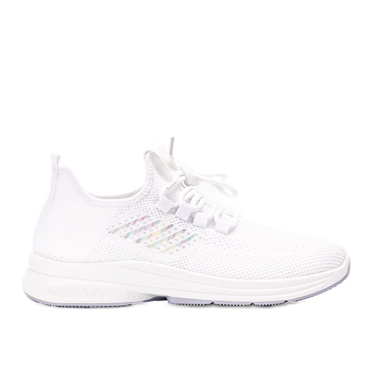 Bílé sportovní tenisky Merja bílý Bílé sportovní tenisky Merja bílý