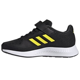 Boty Adidas Runfalcon 2.0 El Jr HR1394 černý
