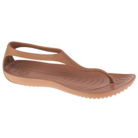 Crocs Sexi Flip Wmns W 11354-854 hnědý Crocs Sexi Flip Wmns W 11354-854 hnědý