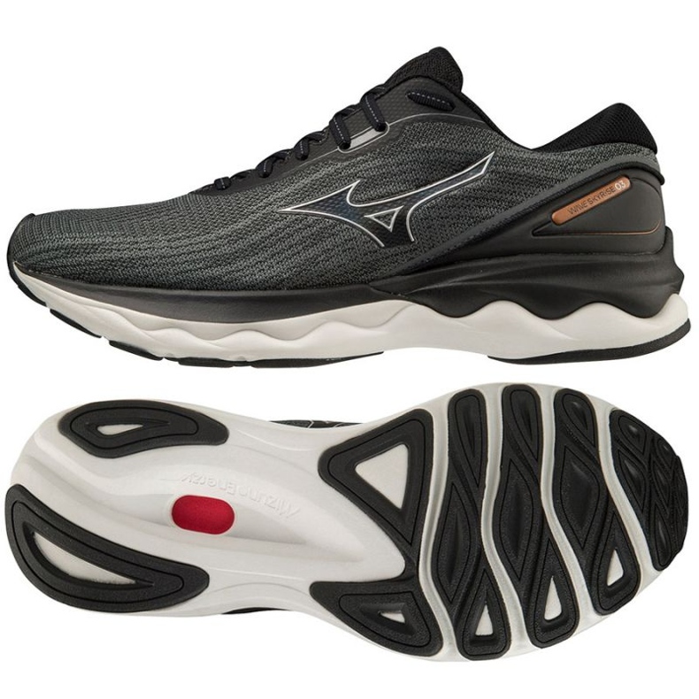 Běžecké boty Mizuno Wave Skyrise 3 J1GC220904 černá