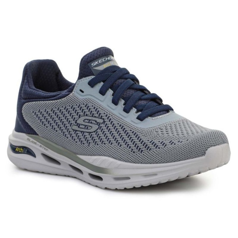 Boty Skechers Arch Fit Orvan Trayver 210434-GYNV modrý