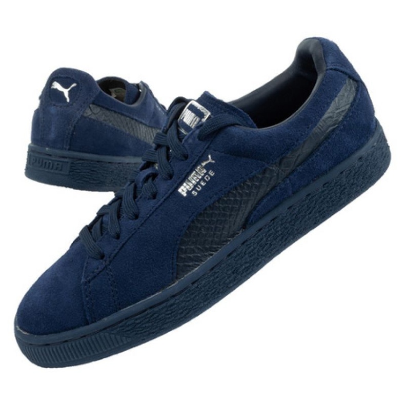 Puma Suede Classic Mono W 363164 04 modrý Puma Suede Classic Mono W 363164 04 modrý